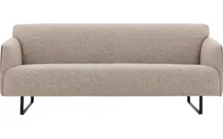 Goossens excellent zitbank montreal bruin leer - 8210400-02