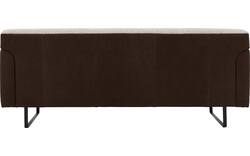 Goossens excellent zitbank montreal bruin leer - 8210400-02