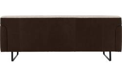 Goossens excellent zitbank montreal bruin leer - 8210401-02