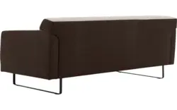 Goossens excellent zitbank montreal bruin leer - 8210401-02