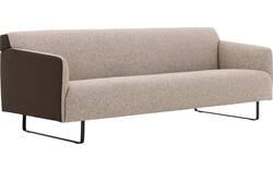 Goossens excellent zitbank montreal bruin leer - 8210402-09