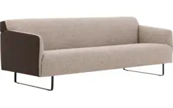 Goossens excellent zitbank montreal bruin leer - 8210402-09