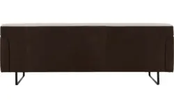 Goossens excellent zitbank montreal bruin leer - 8210402-09