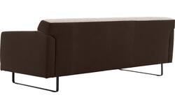 Goossens excellent zitbank montreal bruin leer - 8210402-09