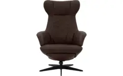 Goossens excellent relaxstoel avec bruin leer - 8210414-02