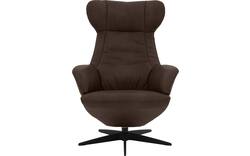 Goossens excellent relaxstoel avec bruin leer - 8210417-01