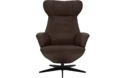 Goossens excellent relaxstoel avec bruin leer - 8210417-01