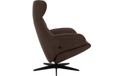Goossens excellent relaxstoel avec bruin leer - 8210417-01