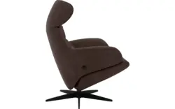 Goossens excellent relaxstoel avec bruin leer - 8210417-01