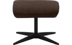 Goossens hocker avec bruin leer - 8210420-02