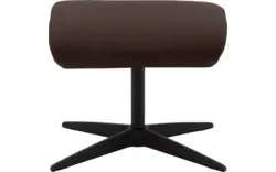 Goossens hocker avec bruin leer - 8210420-01