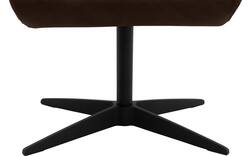 Goossens hocker avec bruin leer - 8210420-01