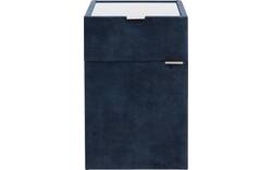 Goossens nachtkastje briljant luxe blauw stof - 8210437-02