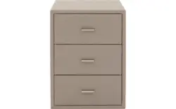 Goossens excellent nachtkastje briljant elite bruin stof - 8210449-02
