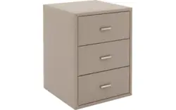 Goossens excellent nachtkastje briljant elite bruin stof - 8210449-02
