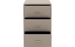 Goossens excellent nachtkastje briljant elite bruin stof - 8210449-02