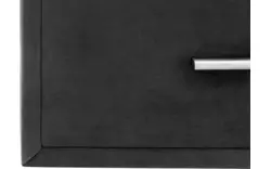 Goossens excellent nachtkastje briljant elite grijs stof - 8210450-C-01