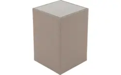 Goossens hocker briljant hotel bruin stof - 8210451-02