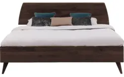 Goossens bedframe cosima donker bruin eiken - 8210478-03