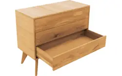 Goossens ladekast cosima blank eiken - 8210483-02