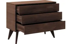 Goossens ladekast cosima donker bruin eiken - 8210484-02