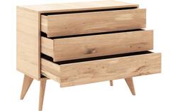 Goossens ladekast cosima onbewerkt eiken - 8210485-03
