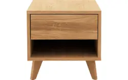 Goossens nachtkastje cosima blank eiken - 8210486-02