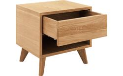 Goossens nachtkastje cosima blank eiken - 8210486-03