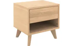 eiken gelakt roomwit