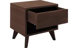 Goossens nachtkastje cosima donker bruin eiken - 8210490-02