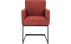 Goossens excellent eetkamerstoel tom rood leer - 8210517-01