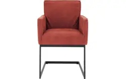Goossens excellent eetkamerstoel tom rood leer - 8210517-01