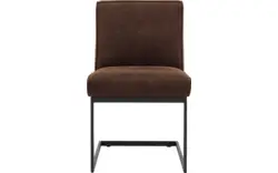 Goossens excellent eetkamerstoel tom bruin leer - 8210520-02