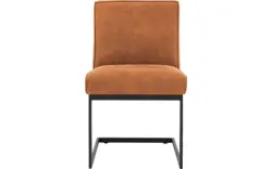 Goossens excellent eetkamerstoel tom bruin leer - 8210521-02