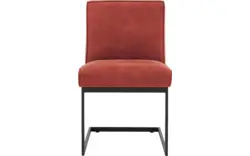 Goossens excellent eetkamerstoel tom rood leer - 8210522-02