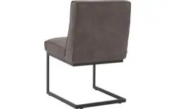 Goossens excellent eetkamerstoel tom bruin leer - 8210523-02