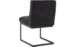 Goossens excellent eetkamerstoel tom zwart leer - 8210524-03