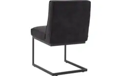 Goossens excellent eetkamerstoel tom zwart leer - 8210524-02