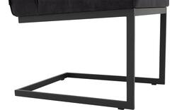 Goossens excellent eetkamerstoel tom zwart leer - 8210524-02