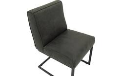Goossens excellent eetkamerstoel tom groen leer - 8210525-02