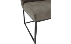 Goossens excellent eetkamerbank tom grijs leer - 8210537-02