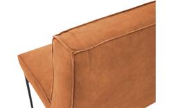Goossens excellent eetkamerbank tom bruin leer - 8190648-02