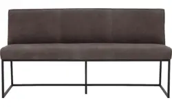 Goossens excellent eetkamerbank tom bruin leer - 8210543-02