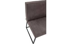 Goossens excellent eetkamerbank tom bruin leer - 8210543-02