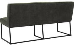 Goossens excellent eetkamerbank tom groen leer - 8210545-03