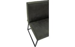 Goossens excellent eetkamerbank tom groen leer - 8210545-02