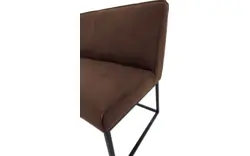 Goossens excellent eetkamerbank tom bruin leer - 8210556-02