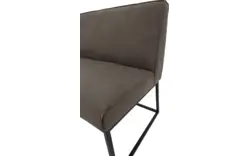 Goossens excellent eetkamerbank tom grijs leer - 8210557-02