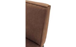 Goossens excellent eetkamerbank tom bruin leer - 8210558-02