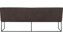 Goossens excellent eetkamerbank tom bruin leer - 8210563-02